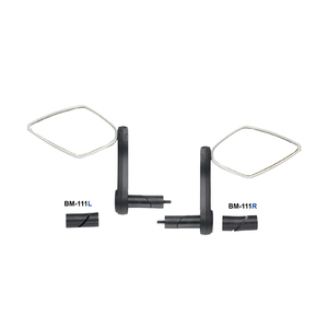 Espejo Retrovisor para Bicicleta SUNNYWHEEL Vision Edge Pro BM-111A (Izquierda/Derecha) 93 mm x 54 mm, ABS/Vidrio, Gran Angular, Diseño Ajustable para Modelos de Bicicletas Eléctricas y de Carretera - Product Image 5