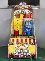 Simulateur de tir à deux joueurs à pièces, machine de jeu de tir Boom Ball, machine de divertissement pour centre de divertissement pour enfants