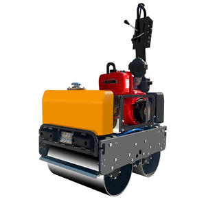 Rullo Compattatore Stradale Idraulico Vibrante a Spinta 500kg 700KG 800kg Piccolo Rullo Stradale - Product Image 4