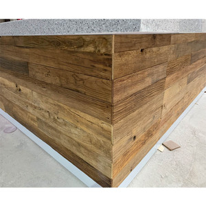 Mini <span class=keywords><strong>bar</strong></span> moderne en bois massif avec compartiments <span class=keywords><strong>de</strong></span> rangement pour <span class=keywords><strong>salon</strong></span>, cuisine, café - Product Image 2