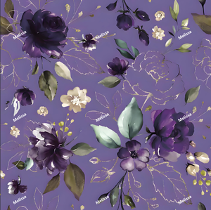 ผ้าโพลีเอสเตอร์โคชิโบชีฟองแบบใหม่ สีม่วง ลายดอกไม้ 3 มิติ ดีไซน์ทันสมัย พิมพ์ลายดิจิทัล ผ้าเครป สำหรับชุดแต่งงานสุภาพสตรี - Product Image 4