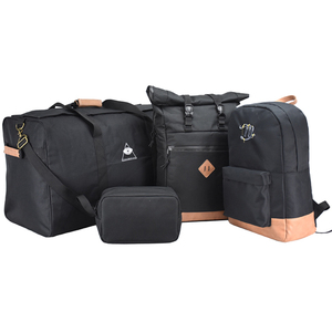 Oxford Polyester Roll-TOP Carbon lót mùi bằng chứng thiếu niên máy tính xách tay Ba lô bookbag du lịch Stash Túi Gói Bán buôn tùy chỉnh - Product Image 6