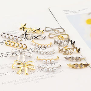 <span class=keywords><strong>Clips</strong></span> décoratifs de luxe pour lacets de baskets, avec strass brillants et bijoux vintage AF - Product Image 5