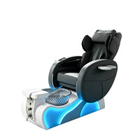 Canapé de salon multifonctionnel de luxe en gros avec fauteuil de massage inclinable réglable et fauteuil de pédicure et spa pour les pieds à remous
