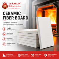 Tablero de Fibra Cerámica Resistente a la Humedad, Flexible y Cortable, Tablero de Aislamiento para Horno Cerámico, Barrera Térmica
