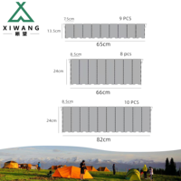 Pare-brise de réchaud de camping à gaz en aluminium pliable avec sac de transport argent étanche toutes saisons Kit de survie d'outils de camping