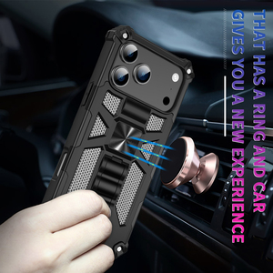 Nova Capa de Celular Resistente a Impactos para <span class=keywords><strong>iPhone</strong></span> 11 <span class=keywords><strong>12</strong></span> 13 14 Plus 15 16 Pro Max 17 Air com Suporte - Product Image 5