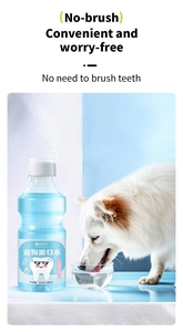 Enjuague Bucal para Mascotas de 400 ml, Cuidado Dental, Spray Oral, Limpia los Dientes, <span class=keywords><strong>Aliento</strong></span> Fresco, Elimina el Sarro y la Placa, Solución de Limpieza Dental para Perros y Gatos - Product Image 3
