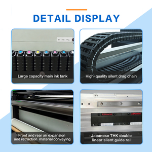 Impresora UV Híbrida de Gran Formato de Grado Profesional de 3.2m, Impresora de Inyección de Tinta Híbrida UV de Cama Plana y Tollo a Rollo 3,20 - Product Image 4