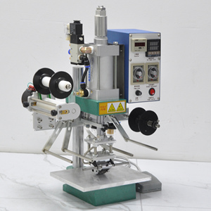 Hot Stamping Machine Automatic <strong>Coding</strong> Printing <strong>Date</strong> with Hot Stamping <strong>Foil</strong> Gilded Paper Pneumatic Bronzing Machine - Product Image 3