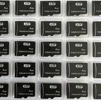 Tarjeta de Memoria Flash Mini SD Original OEM SLC Industrial TF de 4GB para Uso Industrial en Exteriores