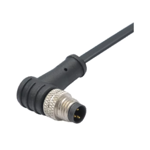 Cables Ethernet Industriales Impermeables Serie M8, Fabricados con Cable Blindado de PVC/PUR con Conector Hembra Serie M8 - Product Image 2