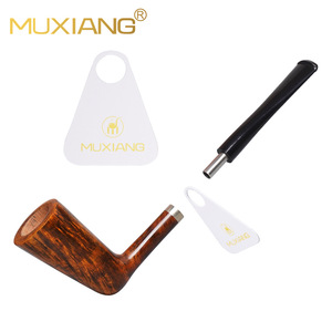 Muxiang Smoking Pipe Bent Type Portable With Stand For Men - Product Image 1