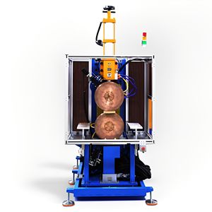 Saldatrice a punti per elettrodi di rotolamento per componenti automobilistici in alluminio saldatrice - Product Image 1