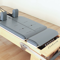 Tapis de protection pour lit de Pilates avec logo personnalisé, antidérapant, absorbant la transpiration, spécial studio de yoga, en caoutchouc naturel, pour Reformer Pilates