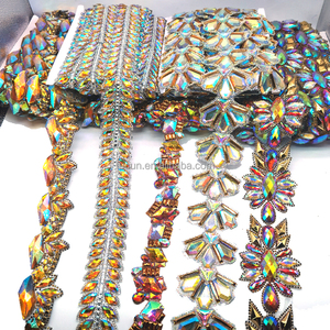 Personnaliser les designs, différents types de strass en diamant pour la pose à chaud sur les vêtements, accessoires de carnaval Vincy <span class=keywords><strong>Mas</strong></span> - Product Image 3