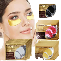 Masque Gel Hydratant OEM Or 24K au Rétinol et Collagène Végétal Bio pour les Cernes et les Yeux Gonflés