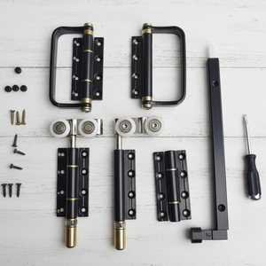 भारी शुल्क धुरी रोलर काज एल्यूमीनियम द्वि-तह दरवाजा सामान शीर्ष रोलर तह दरवाजे काज - Product Image 1