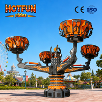 Manèges Hotfun Energy Claw Rides 32 places, équipement de parc d'attractions extérieur, manèges Energy Storm pour grands projets de fêtes foraines