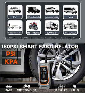 Nuevo Arrancador de Batería para Coche de 12 V con Batería Externa Linterna e Inflador de Neumáticos Todo en Uno Capacidad de 16000 mAh - Product Image 2