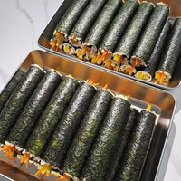 QDMECH Machine à rouleaux de sushi électrique en promotion – Haute efficacité, utilisation simple, structure durable pour la sushierie commerciale