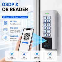 Lecteur de codes-barres OSDP, lecteur de codes QR, lecteur RFID 125KHz HID & EM / 13.56MHz, lecteur de cartes, boîtier métallique étanche IP67, modèle 2026, le plus récent