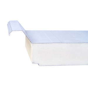 75mmポリウレタン断熱耐火ステンレスサンドイッチ屋根パネル倉庫冷蔵室用 - Product Image 3