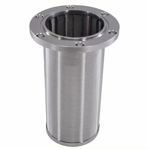 Filtración de aceite 304 316 tubo de filtro de malla de alambre de acero inoxidable cilindro de cartucho de filtro con tamaño personalizado