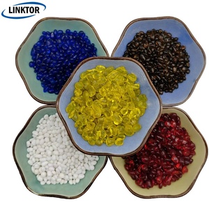 High Polishing Glass Pebbles Colorful Pebbles
