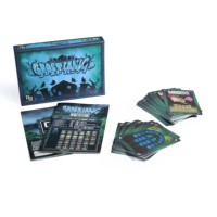 Jeu de cartes d'horreur numérique personnalisé et écologique, fabrication OEM ODM directe d'usine, boîte de jeu de table GHOST PANIC, cartes à jouer arrondies