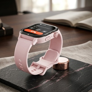 Montre connectée C30 pour femmes, écran large 1,93 pouces, personnalisable par l'usine OEM, dernière génération, bracelet en silicone, répondre aux appels, surveillance <span class=keywords><strong>de</strong></span> la santé <span class=keywords><strong>24h</strong></span>/24. - Product Image 6
