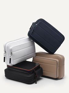 Túi đeo chéo nhỏ mini thời trang cao cấp unisex bằng da PU vegan, in logo tùy chỉnh theo yêu cầu nhà <span class=keywords><strong>s</strong></span>ản xuất, mẫu mới 2025 dành cho nam và nữ - Product Image 6