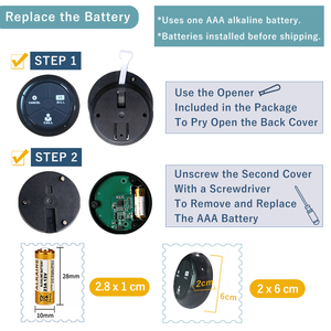 ระบบเรียกพนักงานเสิร์ฟพร้อมนาฬิกาห้องครัวหรือพนักงานเสิร์ฟระบบเรียกแขกไร้สายตัวรับสัญญาณวิทยุติดตามตัว1จอแสดงผล<span class=keywords><strong>8</strong></span>รีโมทคอนโทรลเพจเจอร์ - Product Image 6