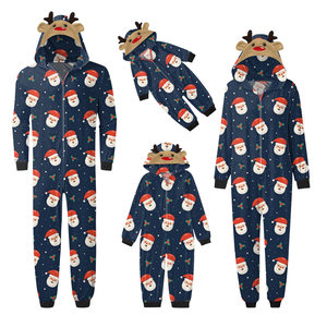 Ensemble de vêtements de Noël pour la famille, pyjamas pour maman, papa et enfants, 2 pièces, tissu doux à manches longues, vêtements de maison, vêtements pour bébé qui rampe - Product Image 2