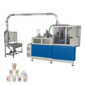 High quality double wall paper cup drink cup forming making machine in stock