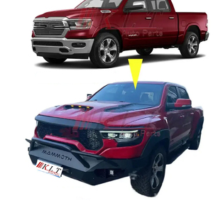 KLT mise à niveau vers RAM TRX Style <span class=keywords><strong>aluminium</strong></span> <span class=keywords><strong>pare</strong></span>-chocs avant aileron <span class=keywords><strong>arrière</strong></span> pour 2019 + RAM 1500 mise à niveau TRX bodykit - Product Image 5
