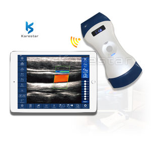 Échographe Doppler Couleur Sans Fil Convexe pour <span class=keywords><strong>Smartphone</strong></span> 128 Couleurs avec <span class=keywords><strong>Sonde</strong></span> Linéaire K-DC100 pour Grossesse - <span class=keywords><strong>Prix</strong></span> Compétitif - Product Image 1