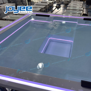 JOYEE Outdoor 4-Personen-Whirlpool Rechteckiger Jacuzzi Europäisches Design <span class=keywords><strong>Massage</strong></span>-Wassertherapie Garten-Whirlpool Großhandel - Product Image 4