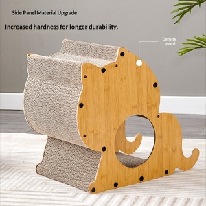 Casa para Gatos de Lujo Extra Grande y Creativa, Nido para Gatos de Papel Corrugado, Diseño Estéreo, Mueble Resistente al Desgaste para Mascotas - Product Image 5