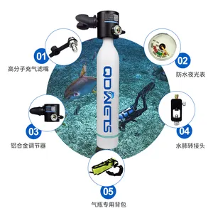 0.5L Mini Scuba Tank Underwater Diving Portable Breath Lungs Scuba Oxygen  Tank