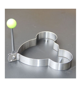 Ensemble de moules à crêpes en acier inoxydable, anneau d'œuf, moule de cuisson pour faire différentes formes d'œufs frits ou de pocher des œufs - Product Image 4