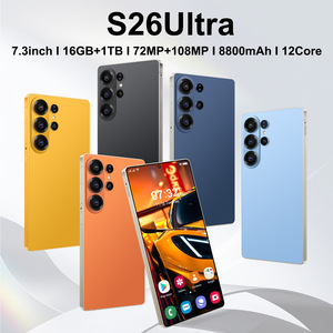 S26 Ultra Telefono Cellulare 5G Transfrontaliero con Angoli Arrotondati Versione Globale 7.3 Pollici Octa Core Disponibile Immediatamente - Product Image 2