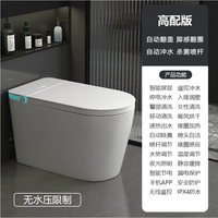 Toilette Intelligente Électrique Autonettoyante à Chasse Automatique, Bidet WC Commode Fixée au Sol avec Siphon P