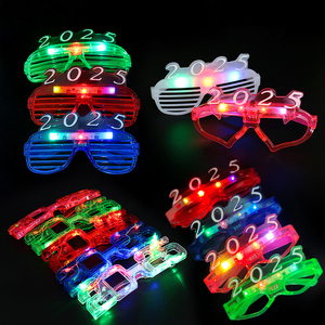 Party Led Glow Glasses <b>Light</b> up <b>Flash</b> Festival Cheering Pub Crawl Bar Bounce Prop Eve Wholesale New Year 2025 - Product Image 3