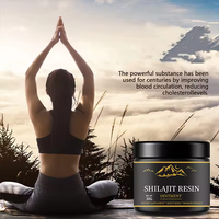 Produit populaire Supplément de résine de Shilajit de l'Himalaya Shilajit brut pur (30g / 50g) Booster immunitaire et énergétique