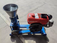 Granulateur d'alimentation domestique économique pour moteur diesel à essence à alimentation directe d'usine, petite machine pour bétail volaille