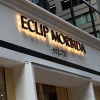 Enseigne lumineuse personnalisée pour café, logo mural, lettres halo, éclairage blanc chaud, décoration lumineuse pour café, bistrot, boulangerie