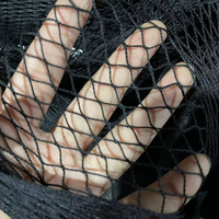 Filet noué Tewango filet en nylon noir filet de clôture de sport ferme aquaculture Protection des poissons filet anti-oiseaux en plastique