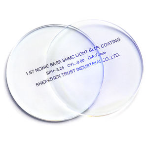 Fabricant de lentilles optiques Danyang, lentilles optiques anti-lumière bleue, anti-reflets, anti-rayons bleus, lentilles de protection des yeux - Product Image 1