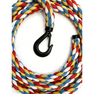 Guinzaglio per Cani Personalizzato in Corda di Cotone Arcobaleno con Impugnatura Imbottita Confortevole - Product Image 4